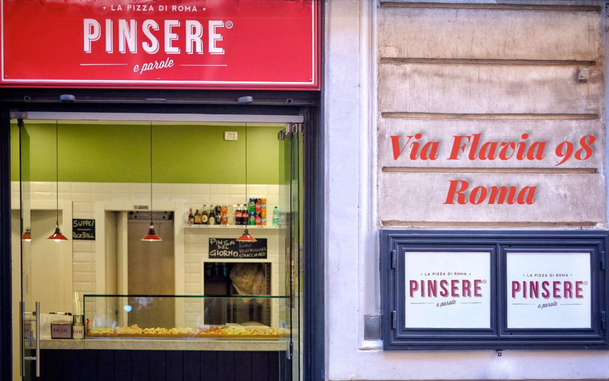 Pinsere- Italie - Rome - Table découverte végétarienne - Vitrine