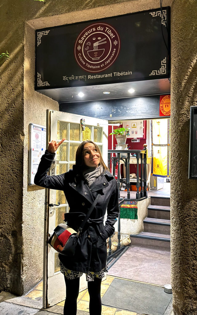 Saveurs-Tibet - Metz - Table découverte végétarienne - Devanture