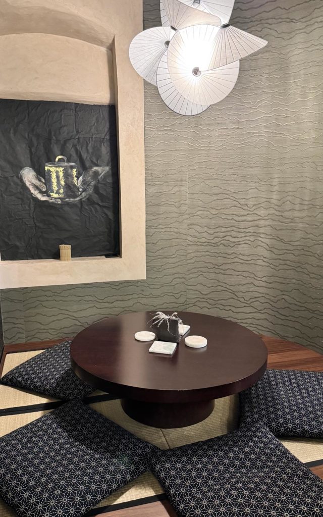 Therapie - Luxembourg - Table découverte végétarienne - interieur