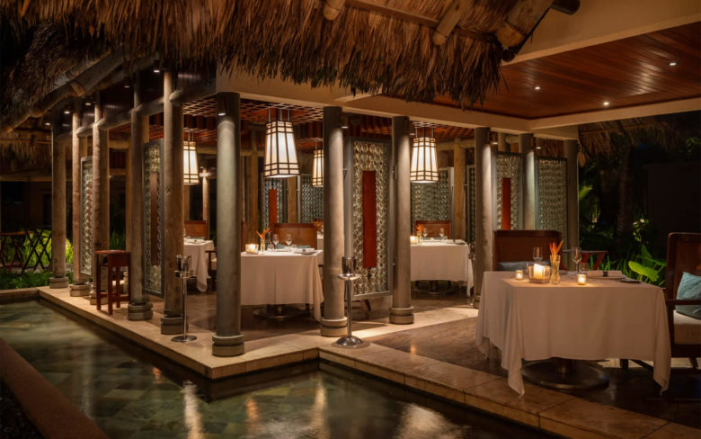 Cyann - Mahé - Seychelles - Table d'exception - Menu végétarien - salle