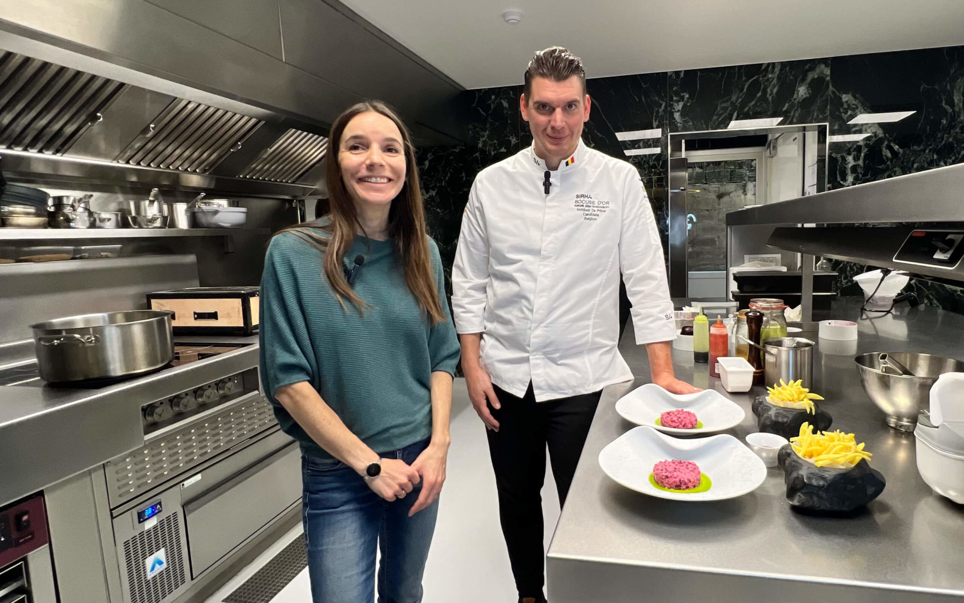 Tartare végétal réalisé avec le chef étoilé Archibald de Prince pour Best Veggie Tables