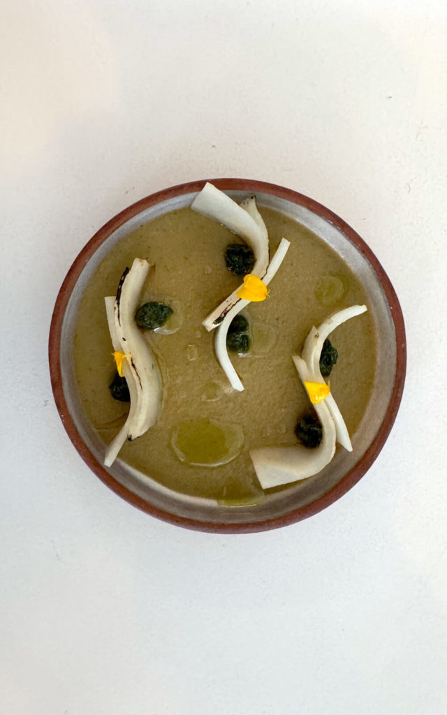 Humus&Hortense - Bruxelles - Belgique - Table d'exception - Menu végétal - plat1