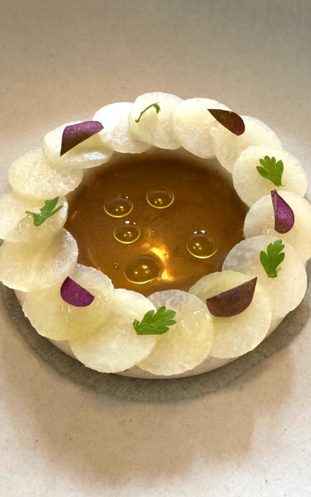 Humus&Hortense - Bruxelles - Belgique - Table d'exception - Menu végétal - plat2